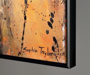 Textur und Farbverlauf im oberen Bildbereich