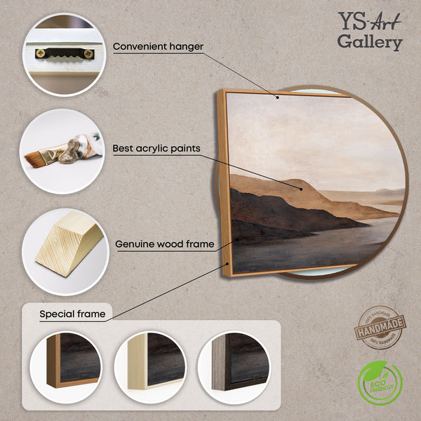 Handgemalte Acrylkunst Strukturmalerei