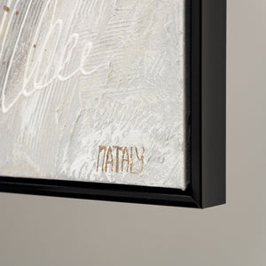 Handgemalte schönes acrylbild malen für wohnzimmer "Frühlingsblumen"