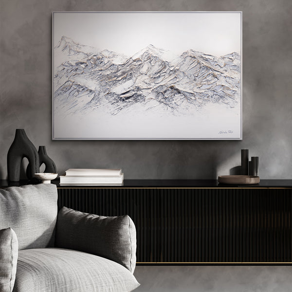 Neon wall art with frame "Heavenly Beauty"