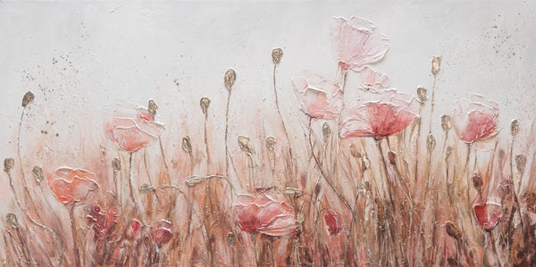 Flower canvas wall art "April"