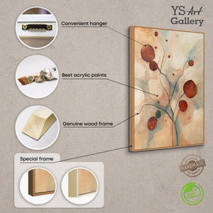 Handgemalte Acrylkunst auf Leinwand