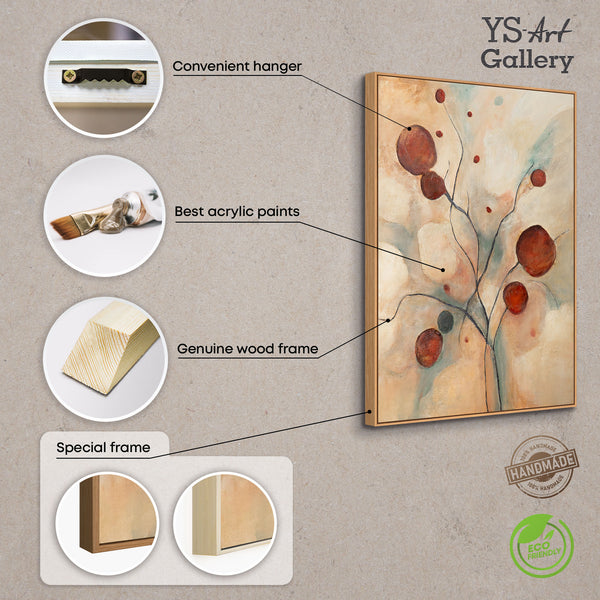 Handgemalte Acrylkunst auf Leinwand