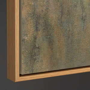 Kantenansicht Leinwandbild mit Struktur