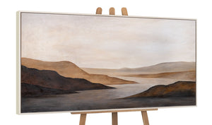 Leinwandbild modern mit Strukturrelief