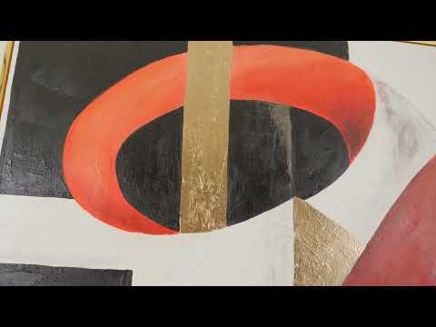 Leinwandkunst Acryl Textur Handgemalt