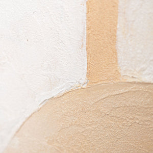 Reliefkunst Acrylgemälde modern geschwungen