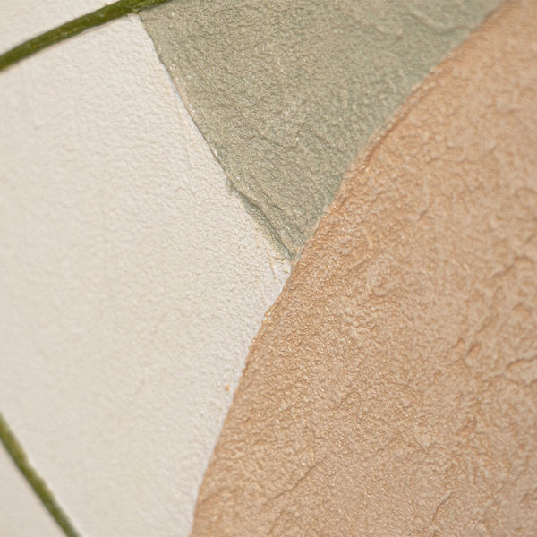 Reliefkunst Acrylgemälde organische Formen