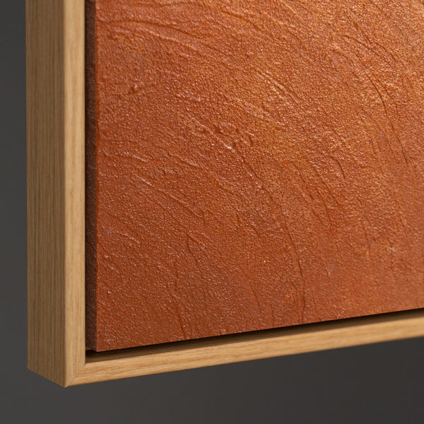 Strukturmalerei Acryl warm beige braun