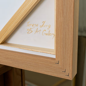 Leinwandbild 50x70 cm – Besonderes Geschenk Zum Einzug – Modernes Wanddesign