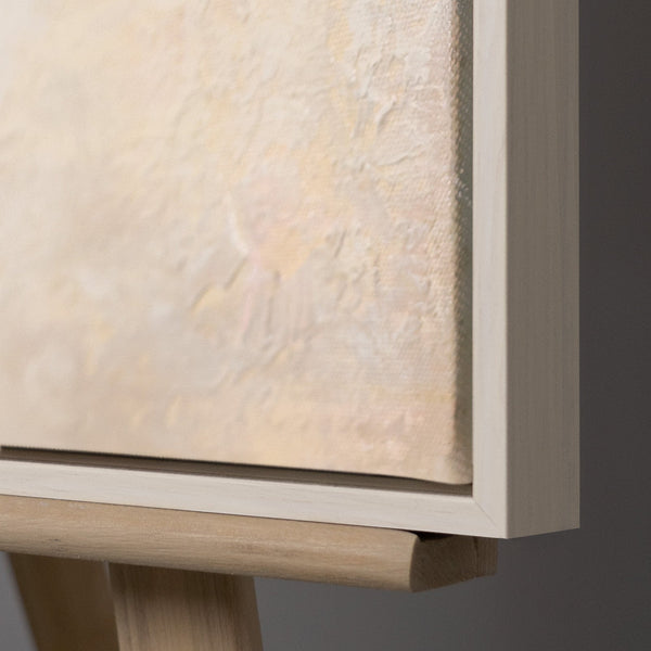 Romantisches Vogelbild 50x70 cm – Vogelpaar auf Blütenzweig als Blickfang für Schlafzimmer