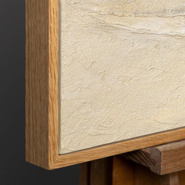 Rahmen aus natürlichem Holz – Detail