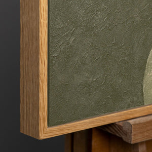 Rahmen aus natürlichem Holz – Detail