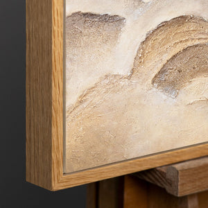 Rahmen aus natürlichem Holz – Detail
