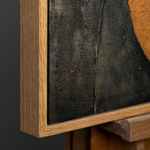 Rahmen aus natürlichem Holz – Detail