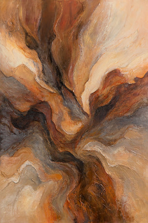 Handgemaltes Acrylbild auf Leinwand