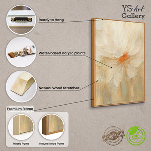 Handgemalte moderne Gemälde für die Praxis „Feuerstaub“