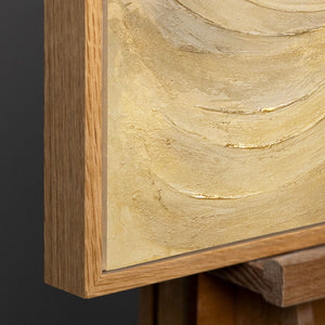 Rahmen aus natürlichem Holz – Detail