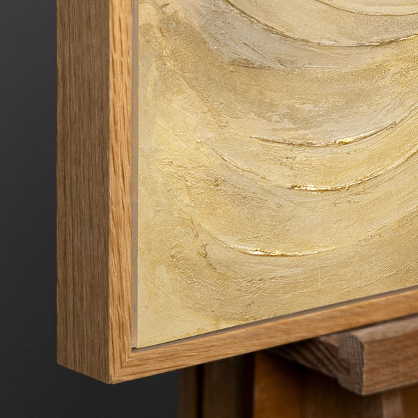 Rahmen aus natürlichem Holz – Detail