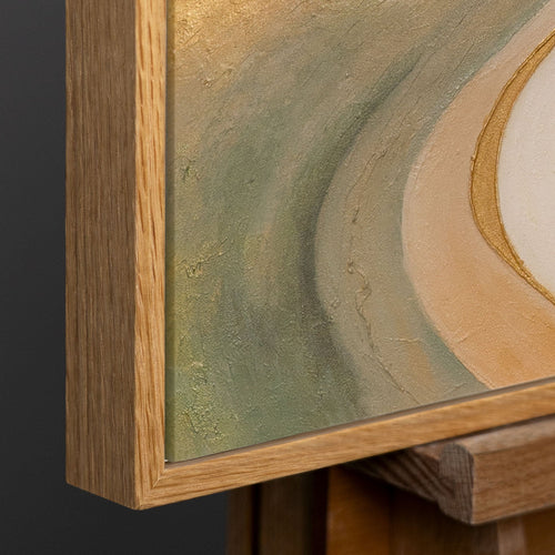 Rahmen aus natürlichem Holz – Detail