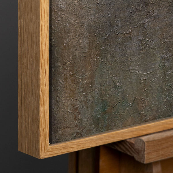 Rahmen aus natürlichem Holz – Detail