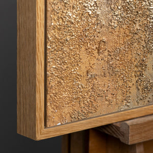 Rahmen aus natürlichem Holz – Detail