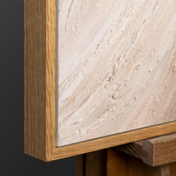 Rahmen aus natürlichem Holz – Detail