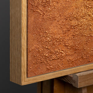 120x80 Natur Holz Rahmen