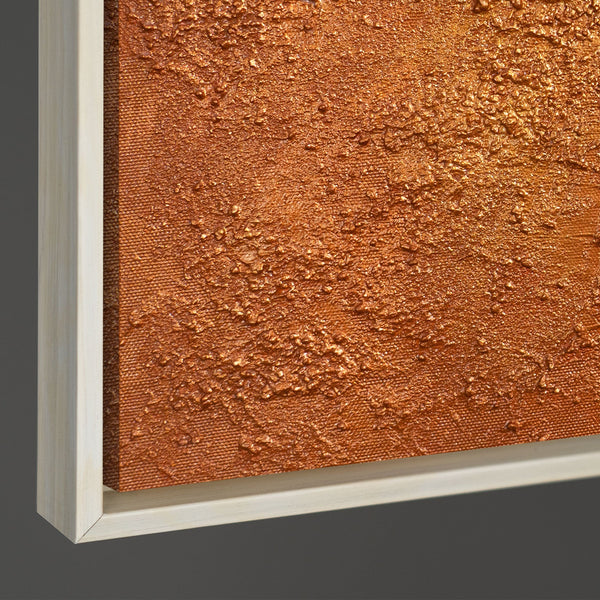 Material und Eigenschaften eines strukturierten Leinwandbildes, Infografik