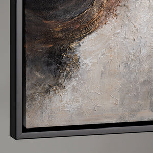Abstraktes Acryl Gemälde „Element in Bewegung“ – Moderne Kunst auf Leinwand