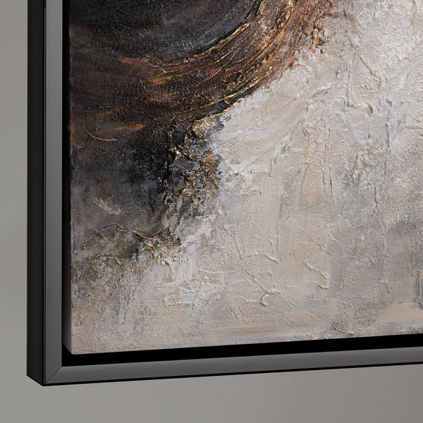 Abstraktes Acryl Gemälde „Element in Bewegung“ – Moderne Kunst auf Leinwand