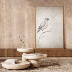 Modernes abstraktes Wandbild mit Struktur und zeitloser Ästhetik