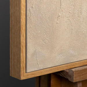 Rahmen aus natürlichem Holz – Detail