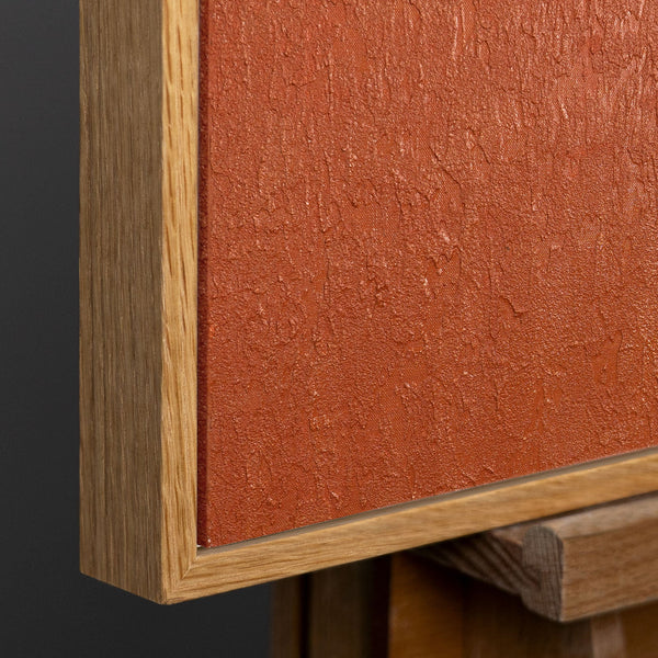 Rahmen aus natürlichem Holz – Detail