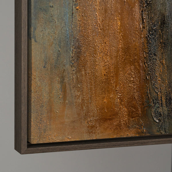 Handgemaltes Leinwandbild „Palette des Abends“ – Moderne Kunst fürs Wohnzimmer