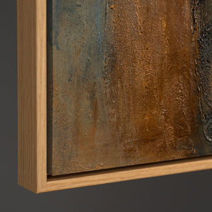 Handgemaltes Leinwandbild „Palette des Abends“ – Moderne Kunst fürs Wohnzimmer