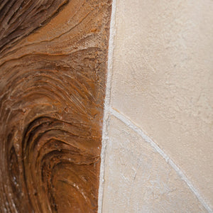 Abstract paintings with structure and geometry in the framework "Lines and Circles"