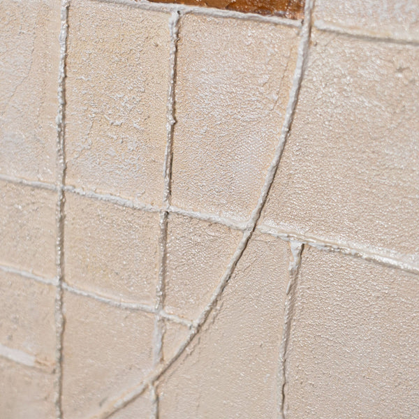 Abstract paintings with structure and geometry in the framework "Lines and Circles"