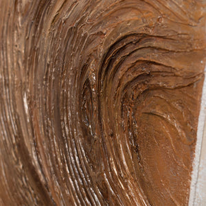 Modernes abstraktes Gemälde für stilvolle Innenräume in neutralen Farben