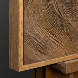 Rahmen aus natürlichem Holz – Detail