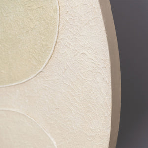 Abstraktes Naturmotiv in Pastellfarben handgemalt