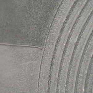 Moderne gemalte Bilder im Rahmen ruhiges Leinwandbild „Grauer Akkord“