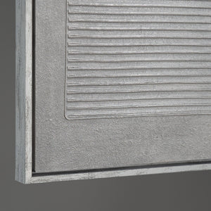 Abstraktes Gemälde im zeitgenössischen Interior Design