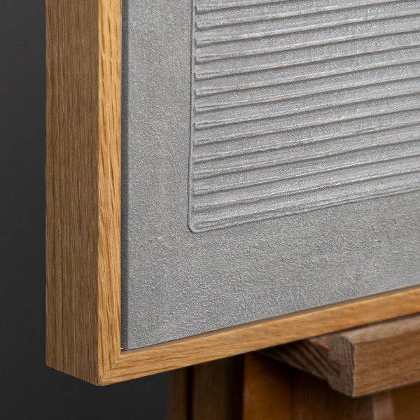 Rahmen aus natürlichem Holz – Detail