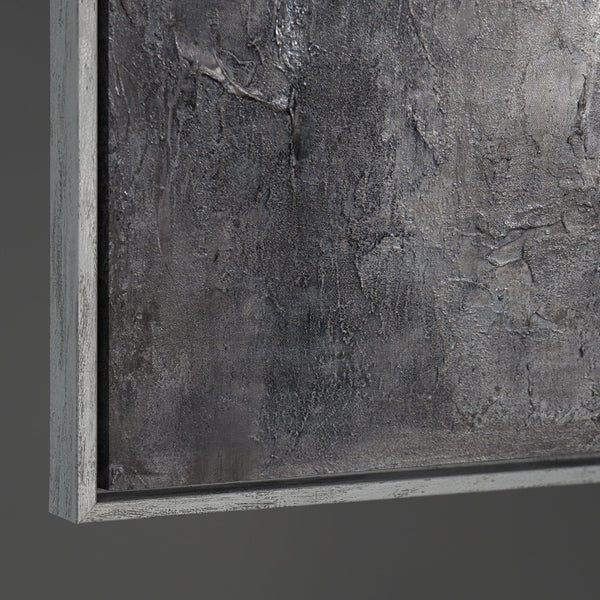 Hand-painted pictures in frames, textured abstract art "Memory of Stone"