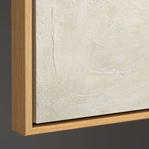 Acrylic painting with texture in the frame "Traces of Rain"