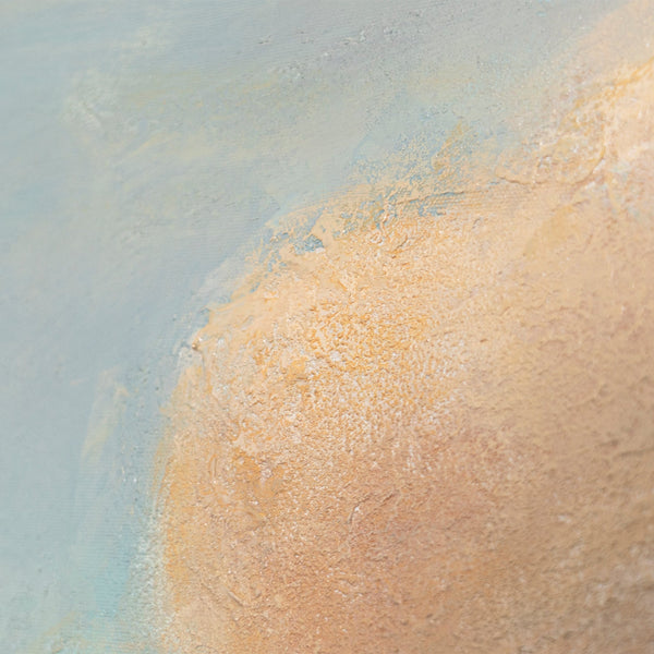 Handgemaltes Leinwandbild „Leichtigkeit des Seins“ – Moderne Acrylmalerei Meer