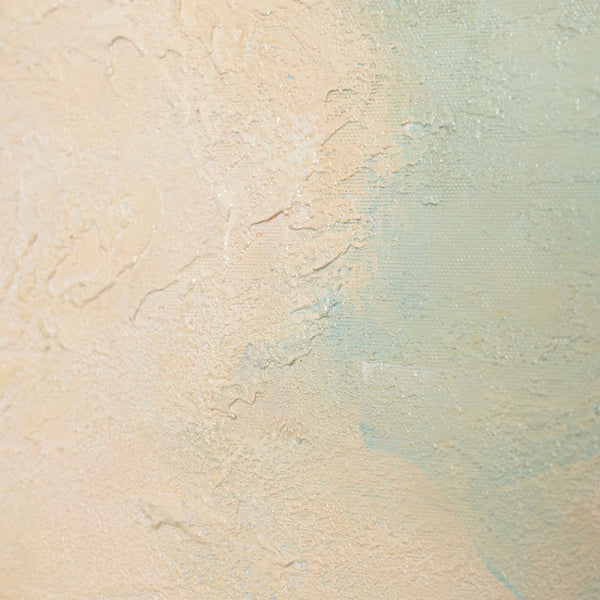 Handgemaltes Leinwandbild „Leichtigkeit des Seins“ – Moderne Acrylmalerei Meer