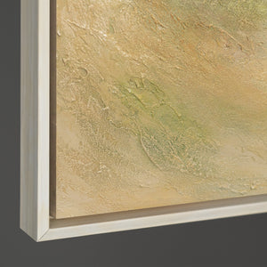 Modernes abstraktes Gemälde für stilvolle Innenräume in neutralen Farben