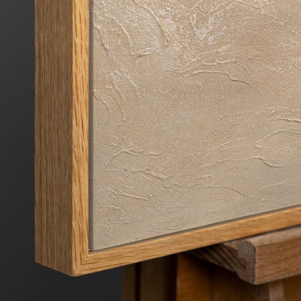 Rahmen aus natürlichem Holz – Detail